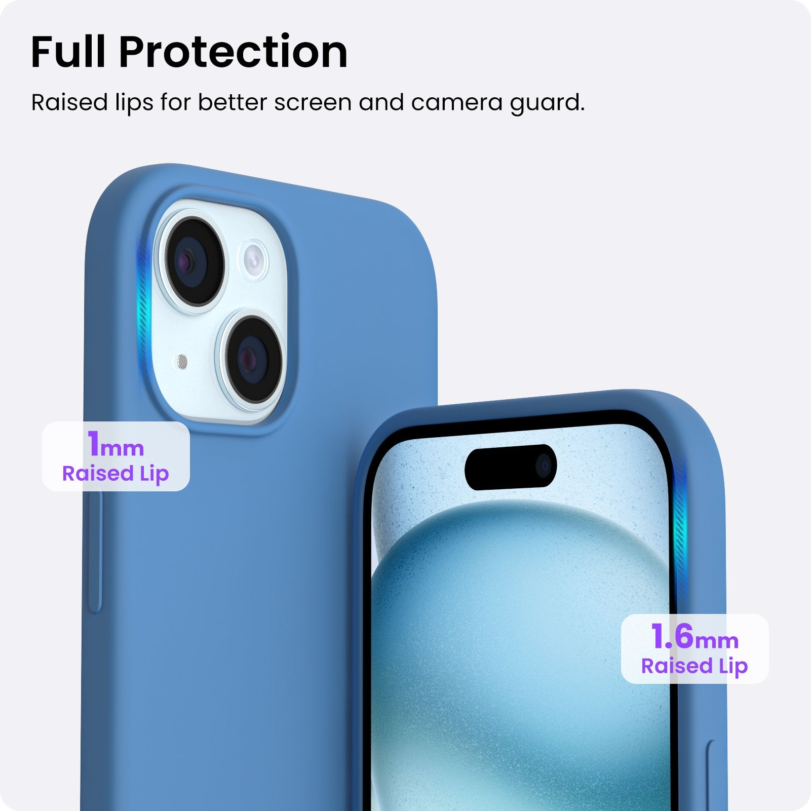 Liquid Silicone Case for iPhone 15 Series