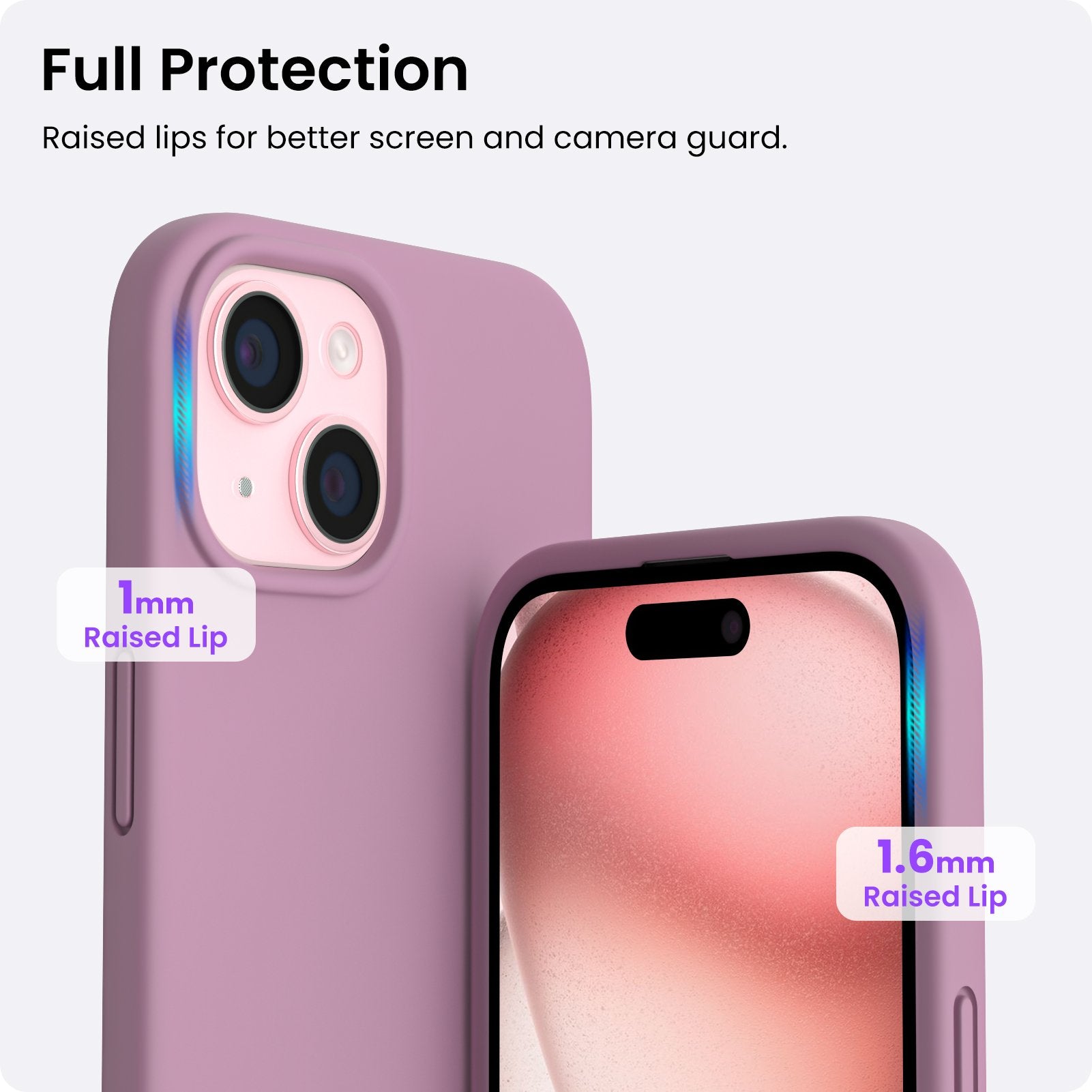 Liquid Silicone Case for iPhone 15 Series