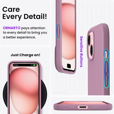 Flüssigsilikonhülle für die iPhone 15 Serie