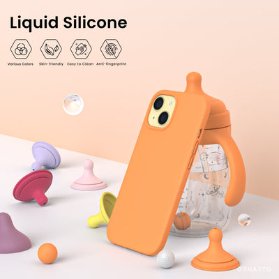 Flüssigsilikonhülle für die iPhone 15 Serie