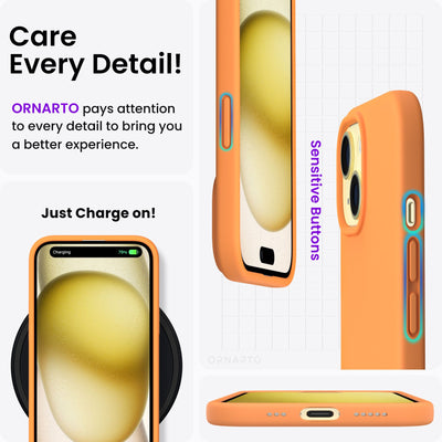 Flüssigsilikonhülle für die iPhone 15 Serie