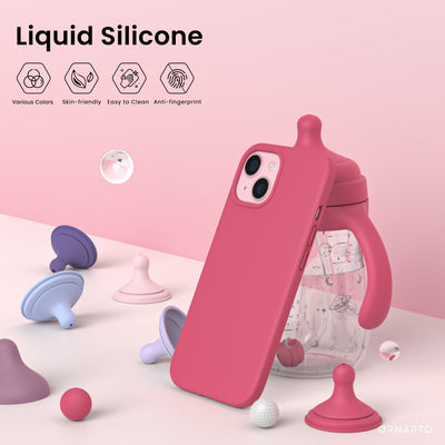 Flüssigsilikonhülle für die iPhone 15 Serie