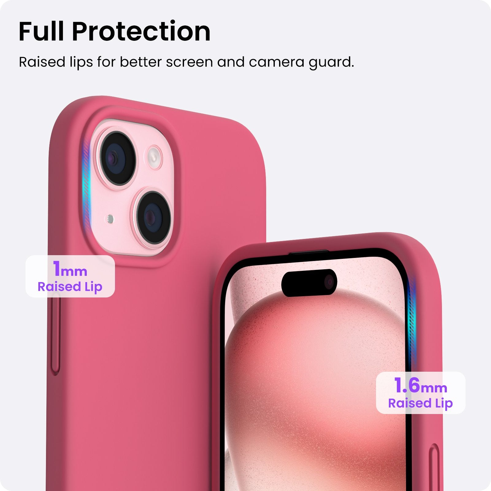 Liquid Silicone Case for iPhone 15 Series