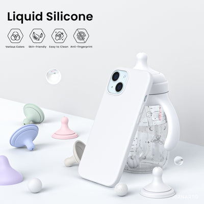 Flüssigsilikonhülle für die iPhone 15 Serie