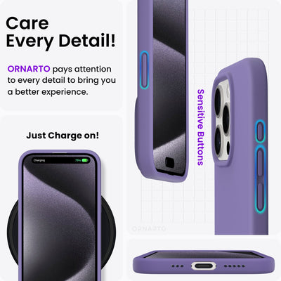 Flüssigsilikonhülle für die iPhone 15 Serie