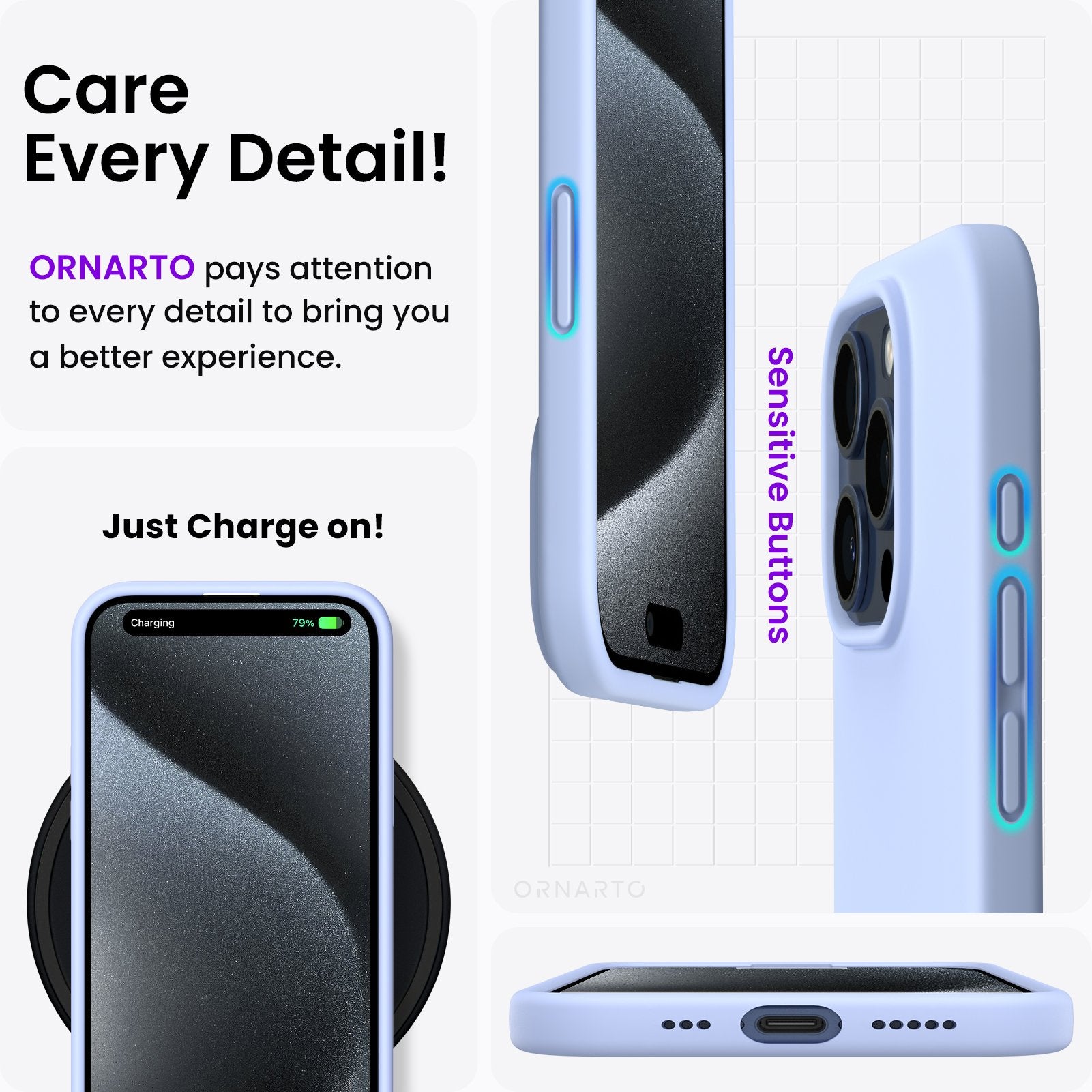 Liquid Silicone Case for iPhone 15 Series