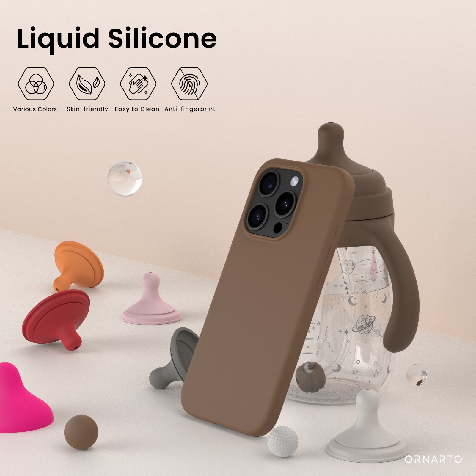 Liquid Silicone Case for iPhone 15 Series