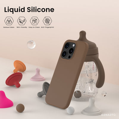 Flüssigsilikonhülle für die iPhone 15 Serie