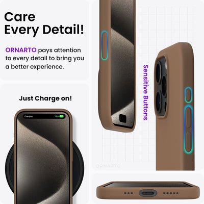 Flüssigsilikonhülle für die iPhone 15 Serie