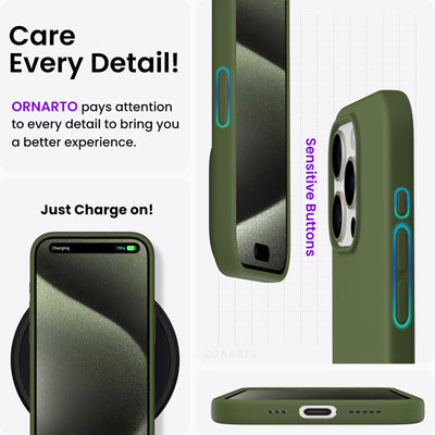 Flüssigsilikonhülle für die iPhone 15 Serie