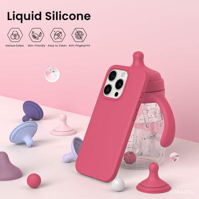 Flüssigsilikonhülle für die iPhone 15 Serie
