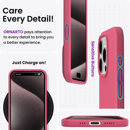 Liquid Silicone Case for iPhone 15 Series