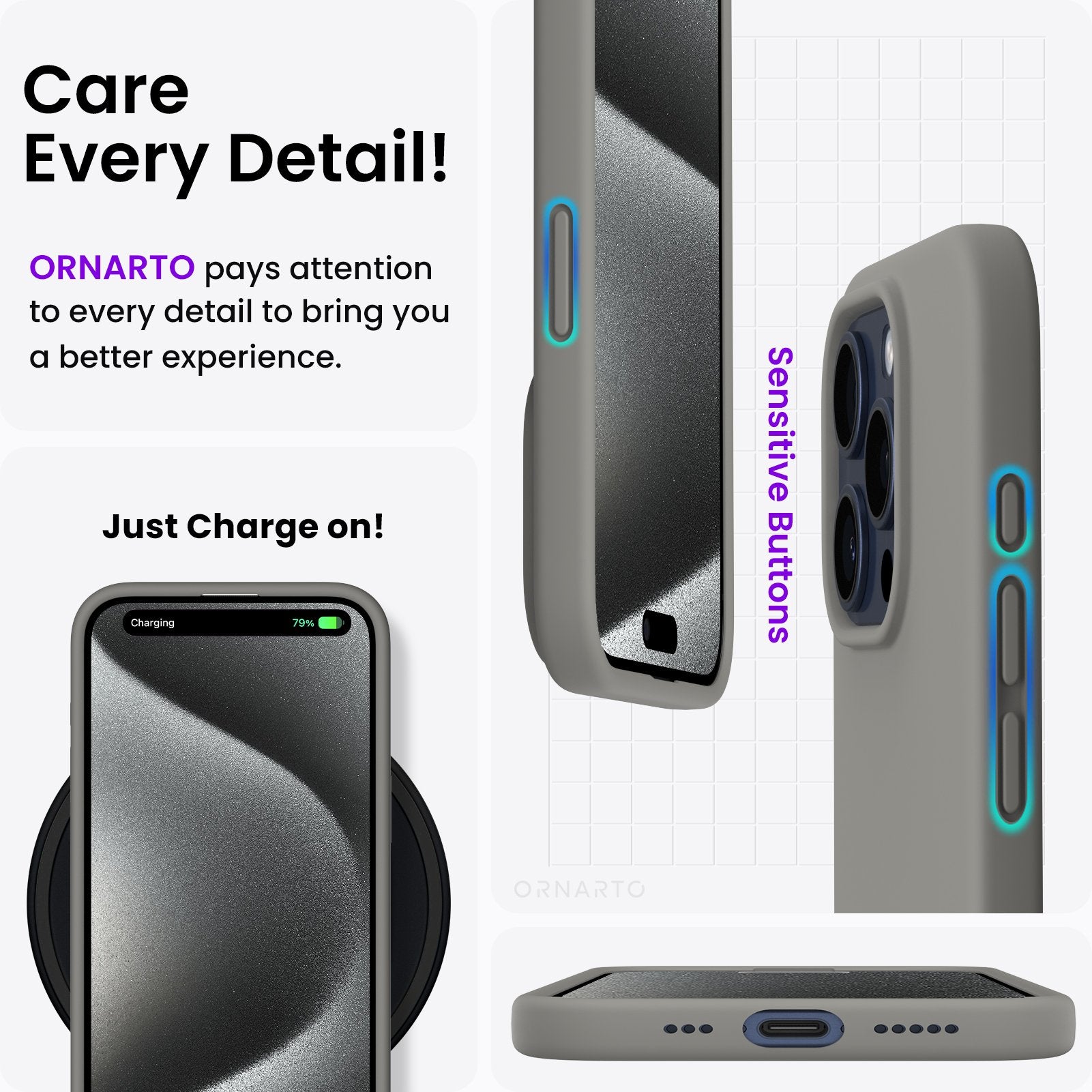 Liquid Silicone Case for iPhone 15 Series