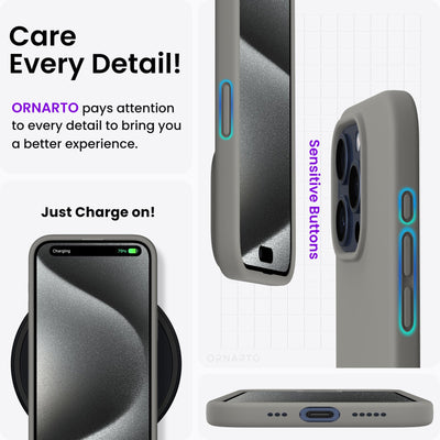Flüssigsilikonhülle für die iPhone 15 Serie