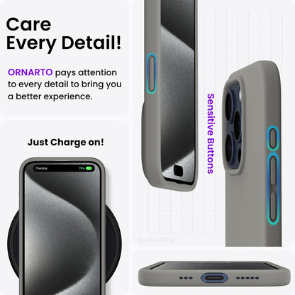 Liquid Silicone Case for iPhone 15 Series