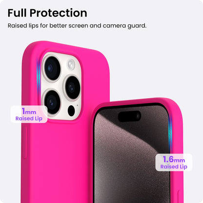 Liquid Silicone Case for iPhone 15 Series