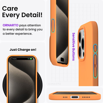 Liquid Silicone Case for iPhone 15 Series
