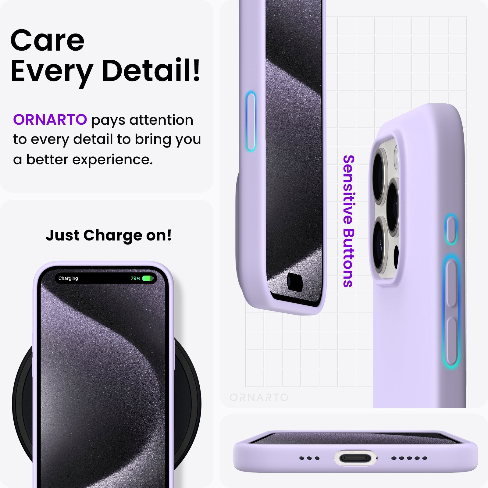 Liquid Silicone Case for iPhone 15 Series