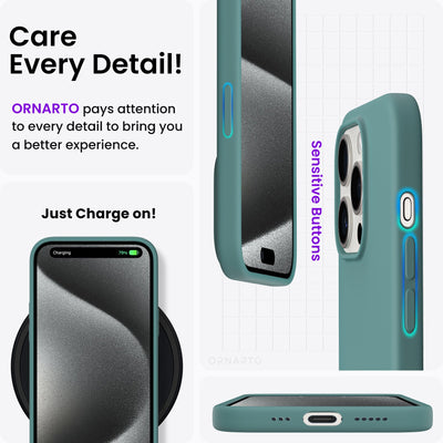 Flüssigsilikonhülle für die iPhone 15 Serie