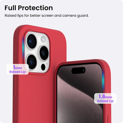 Flüssigsilikonhülle für die iPhone 15 Serie