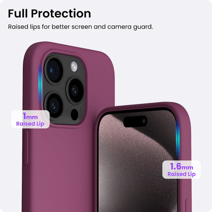 Liquid Silicone Case for iPhone 15 Series
