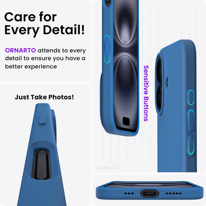 Liquid Silicone Case for iPhone 16 Series