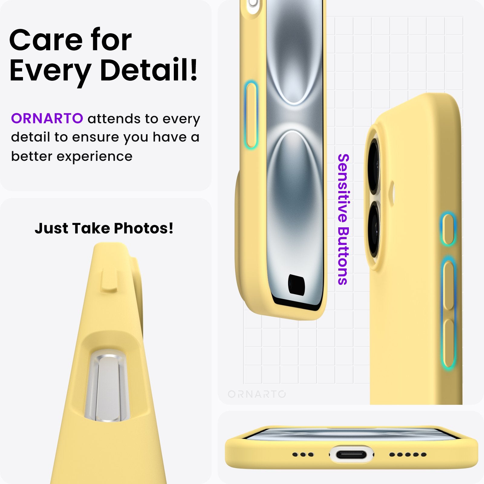 Liquid Silicone Case for iPhone 16 Series