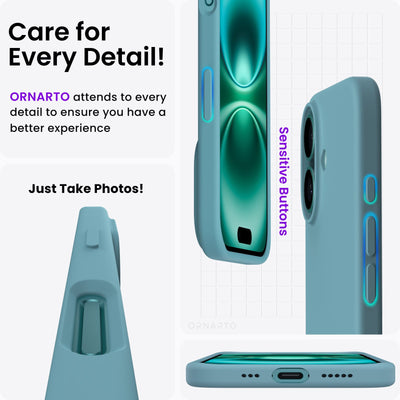 Flüssigsilikonhülle für die iPhone 16 Serie