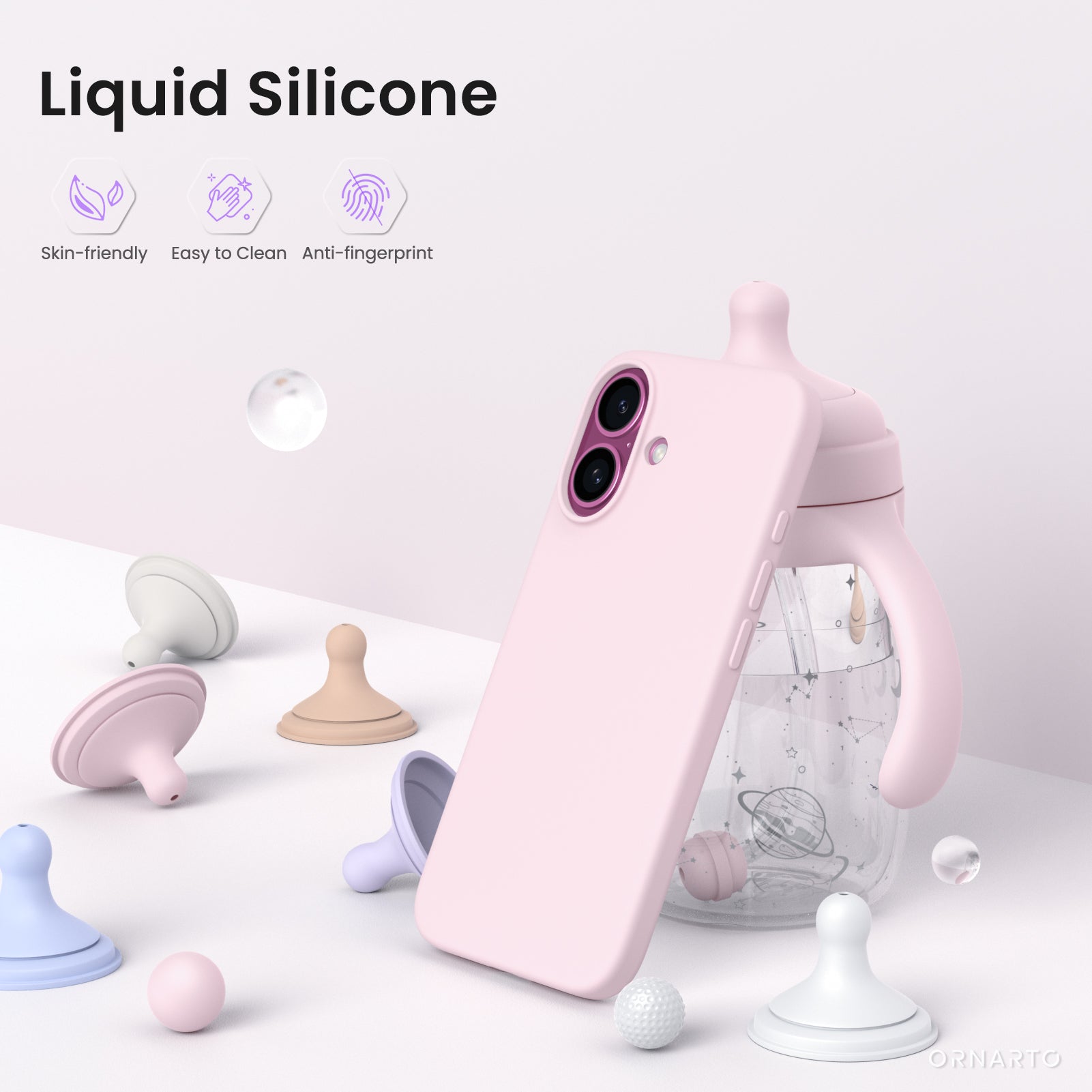 Liquid Silicone Case for iPhone 16 Series