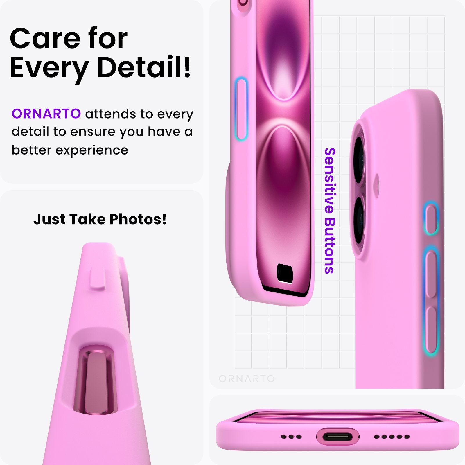 Liquid Silicone Case for iPhone 16 Series