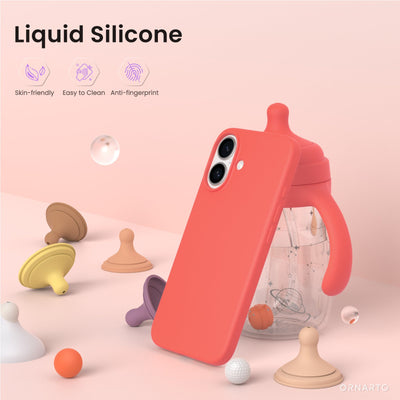 Flüssigsilikonhülle für die iPhone 16 Serie