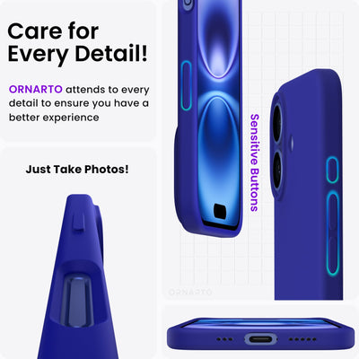 Flüssigsilikonhülle für die iPhone 16 Serie
