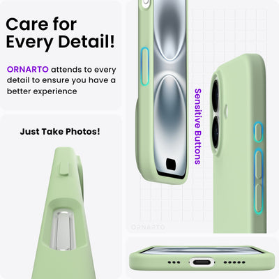 Flüssigsilikonhülle für die iPhone 16 Serie