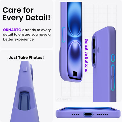 Liquid Silicone Case for iPhone 16 Series