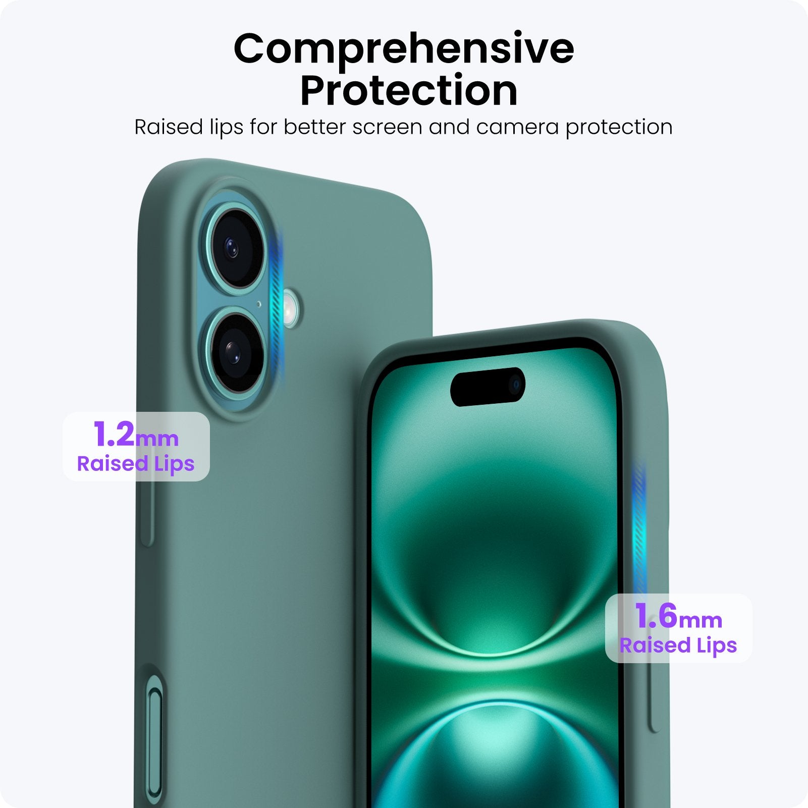 Liquid Silicone Case for iPhone 16 Series