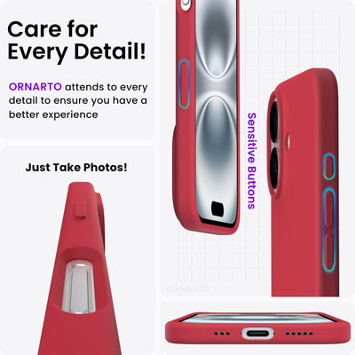 Flüssigsilikonhülle für die iPhone 16 Serie