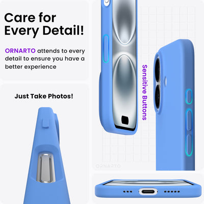 Flüssigsilikonhülle für die iPhone 16 Serie