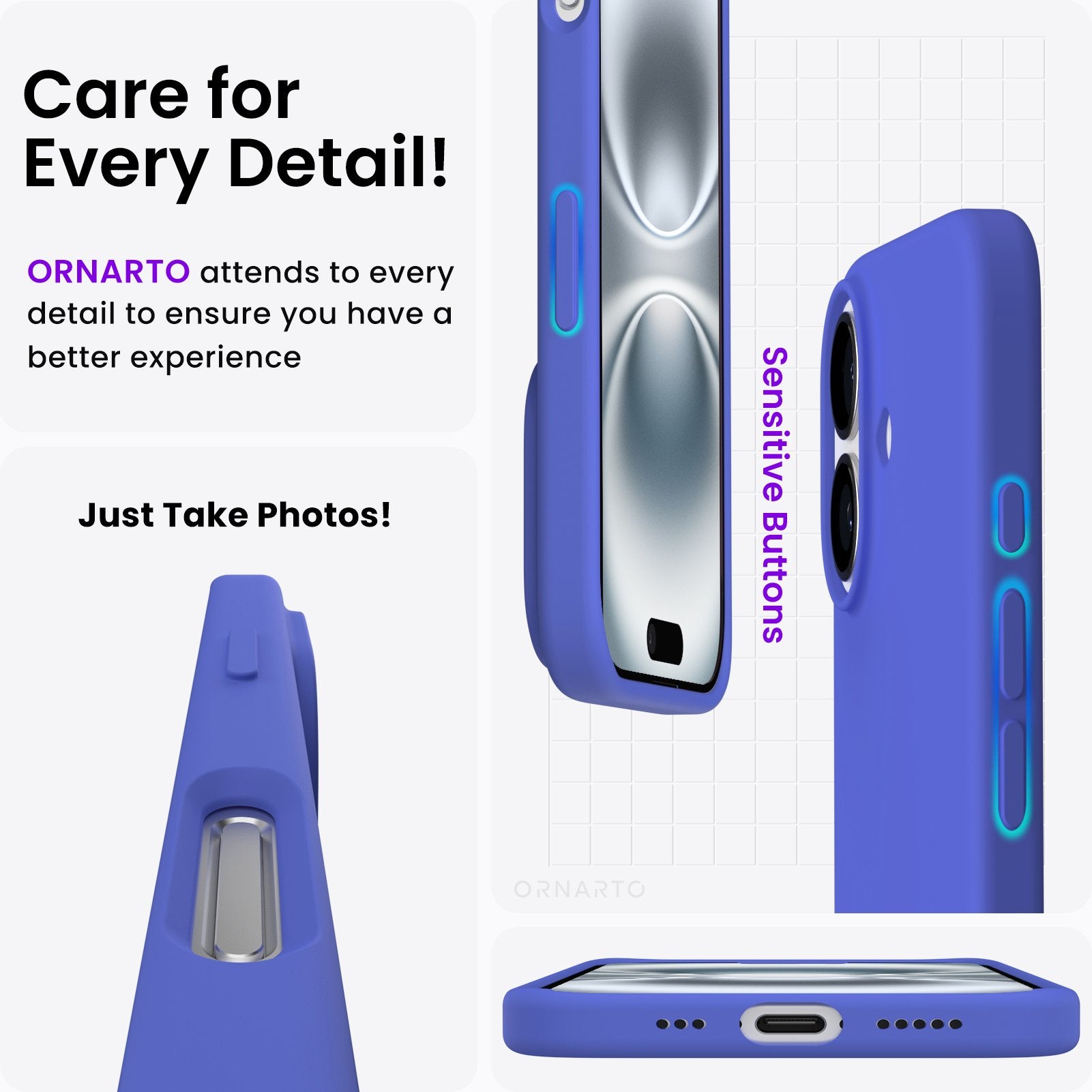 Liquid Silicone Case for iPhone 16 Series