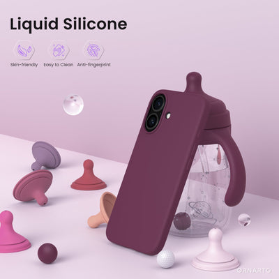Flüssigsilikonhülle für die iPhone 16 Serie