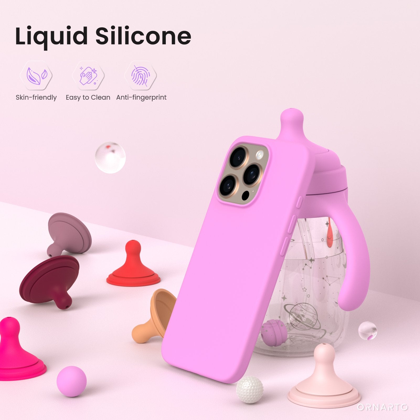 Liquid Silicone Case for iPhone 16 Series