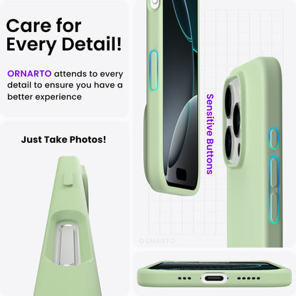 Liquid Silicone Case for iPhone 16 Series