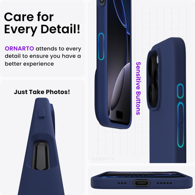 Flüssigsilikonhülle für die iPhone 16 Serie