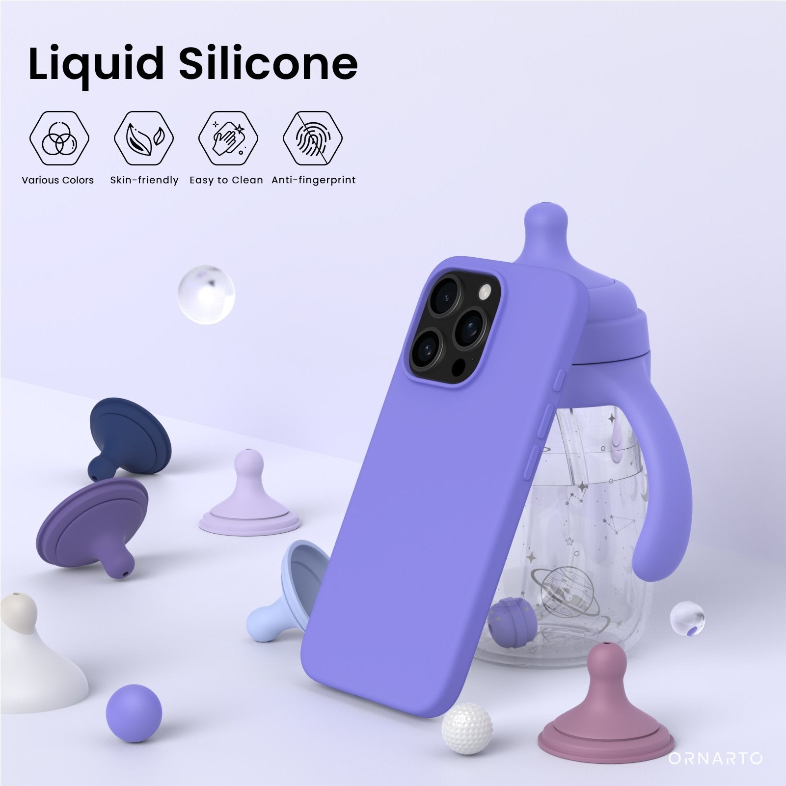Liquid Silicone Case for iPhone 16 Series