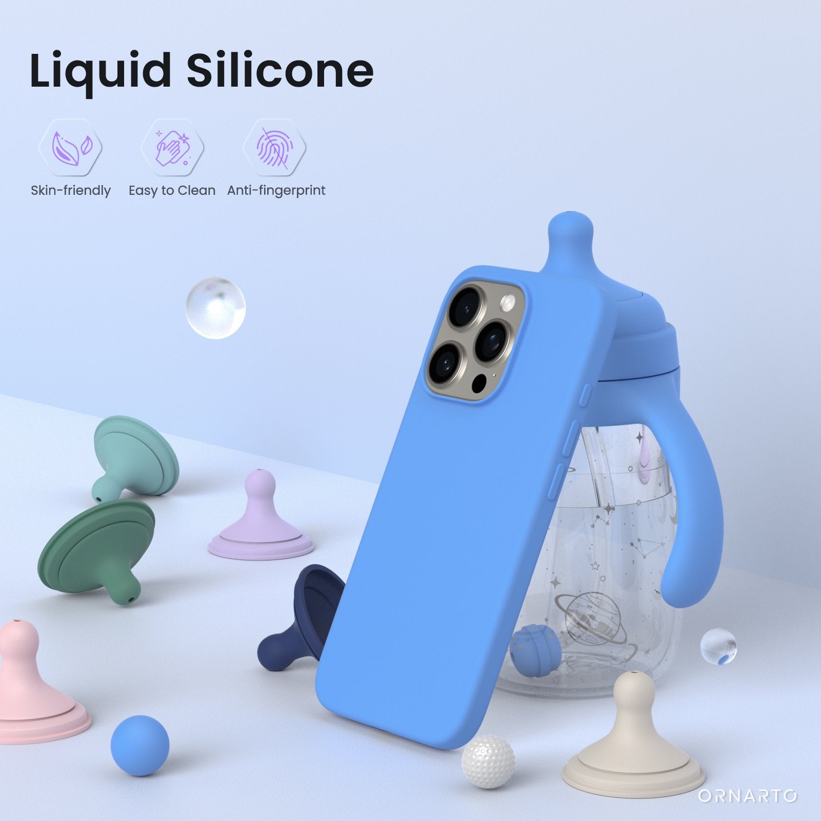 Liquid Silicone Case for iPhone 16 Series