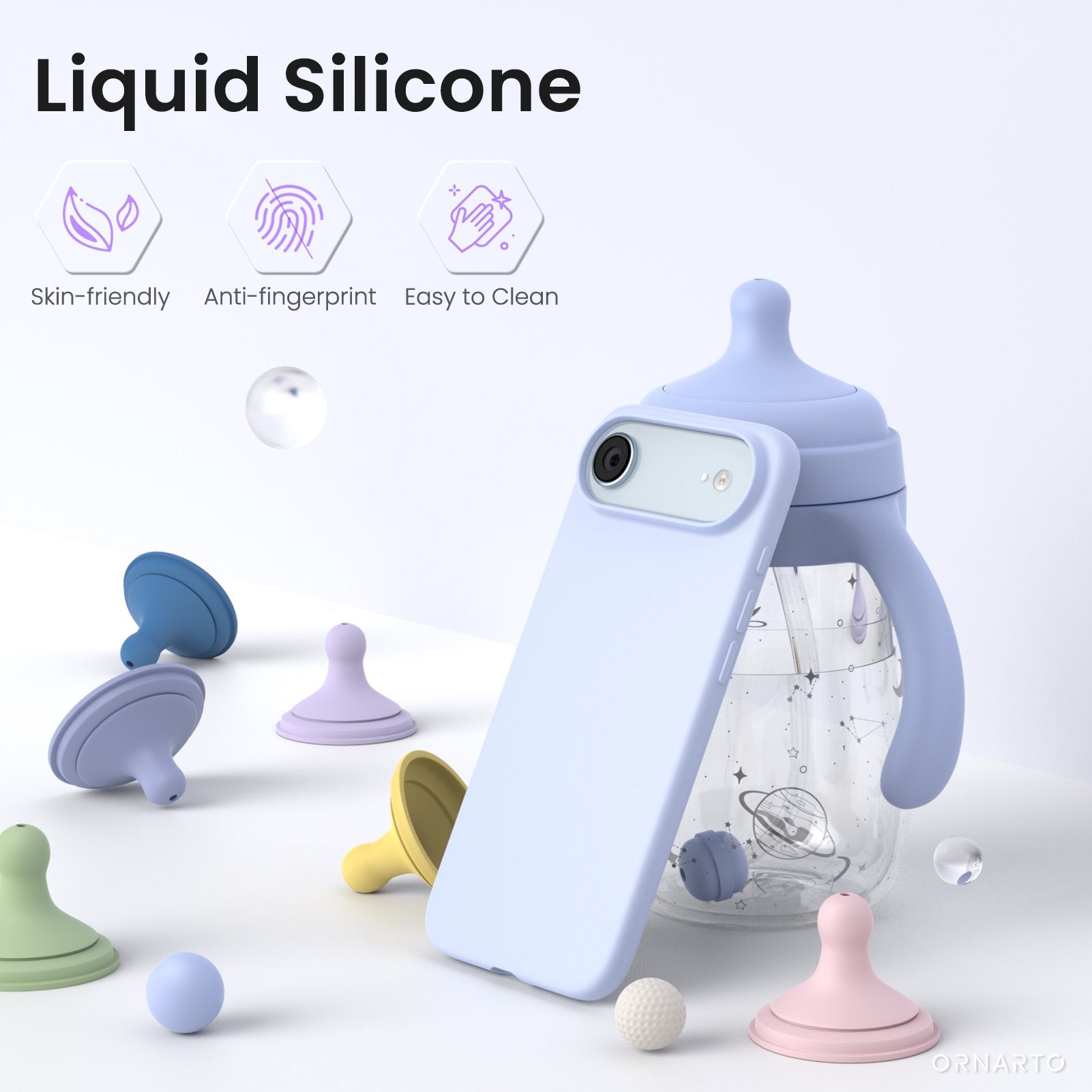 Liquid Silicone Case for iPhone 17 Series