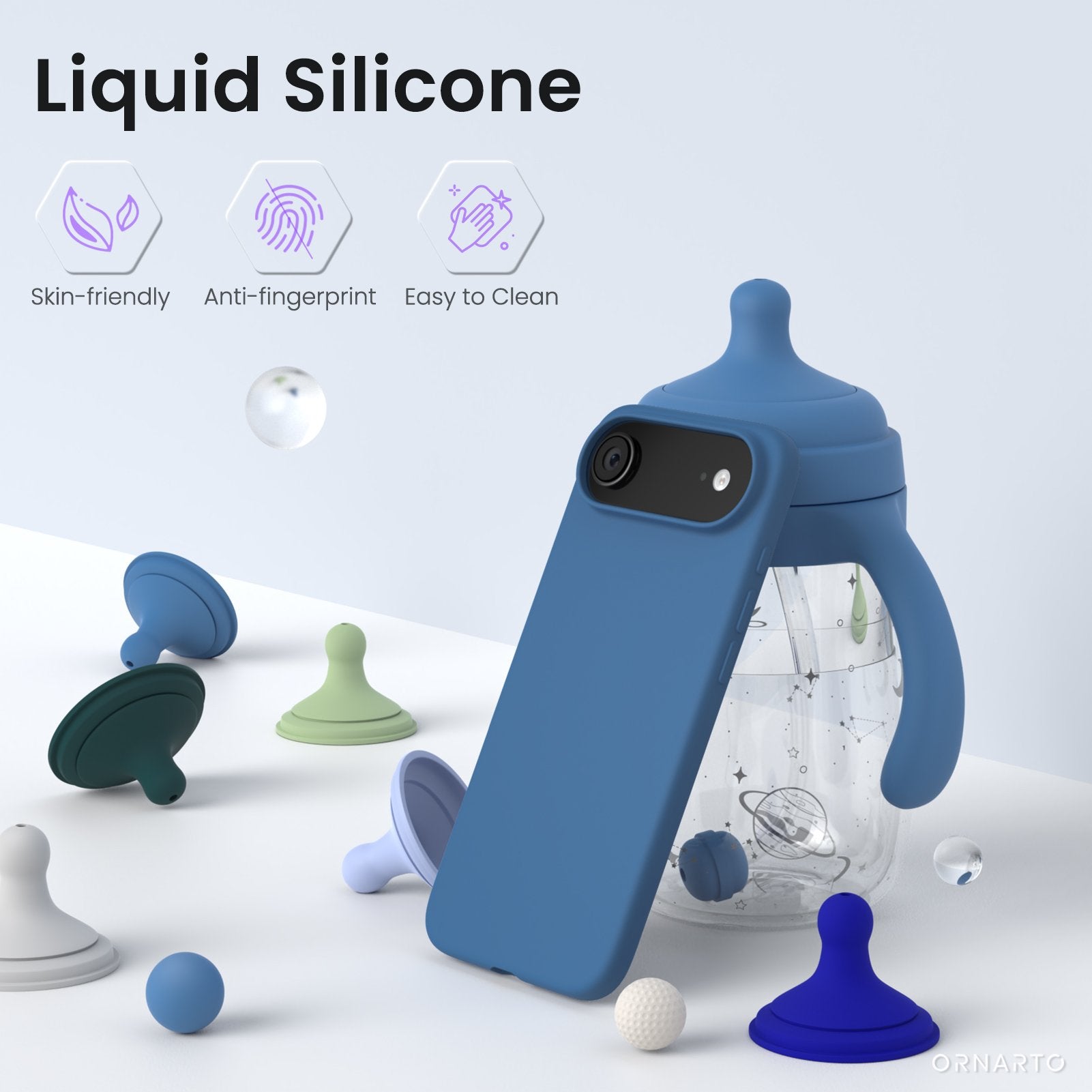 Liquid Silicone Case for iPhone 17 Series