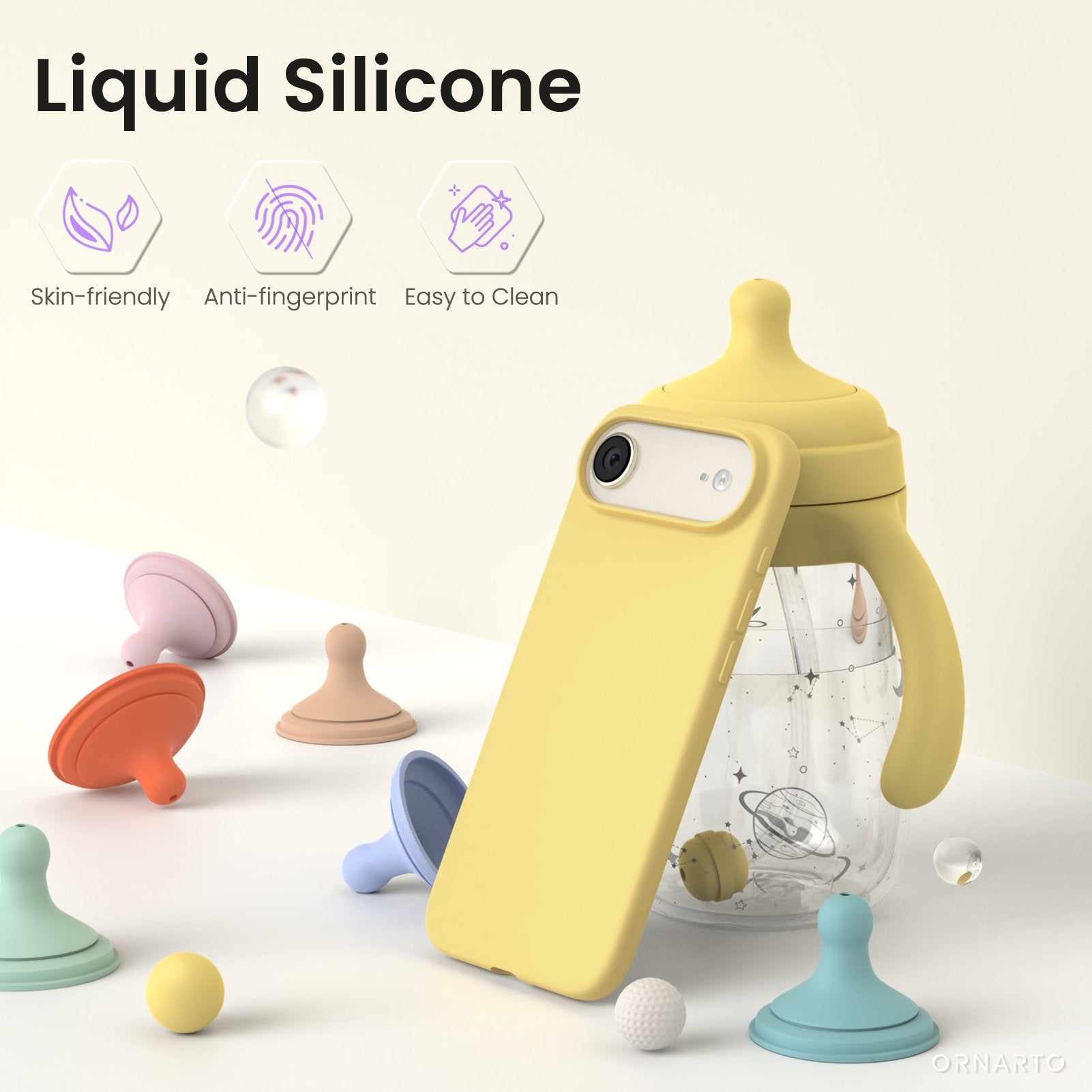 Liquid Silicone Case for iPhone 17 Series
