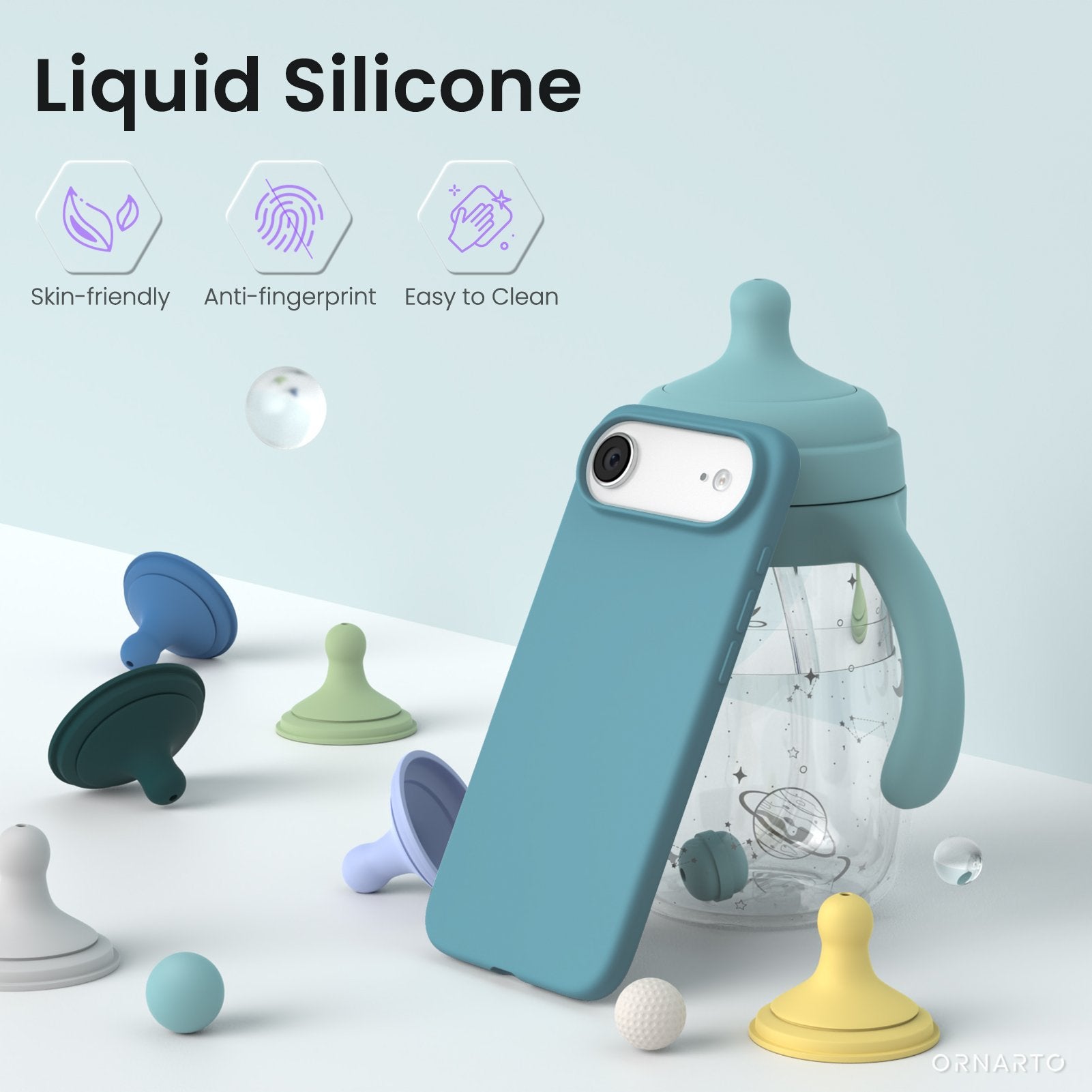 Liquid Silicone Case for iPhone 17 Series