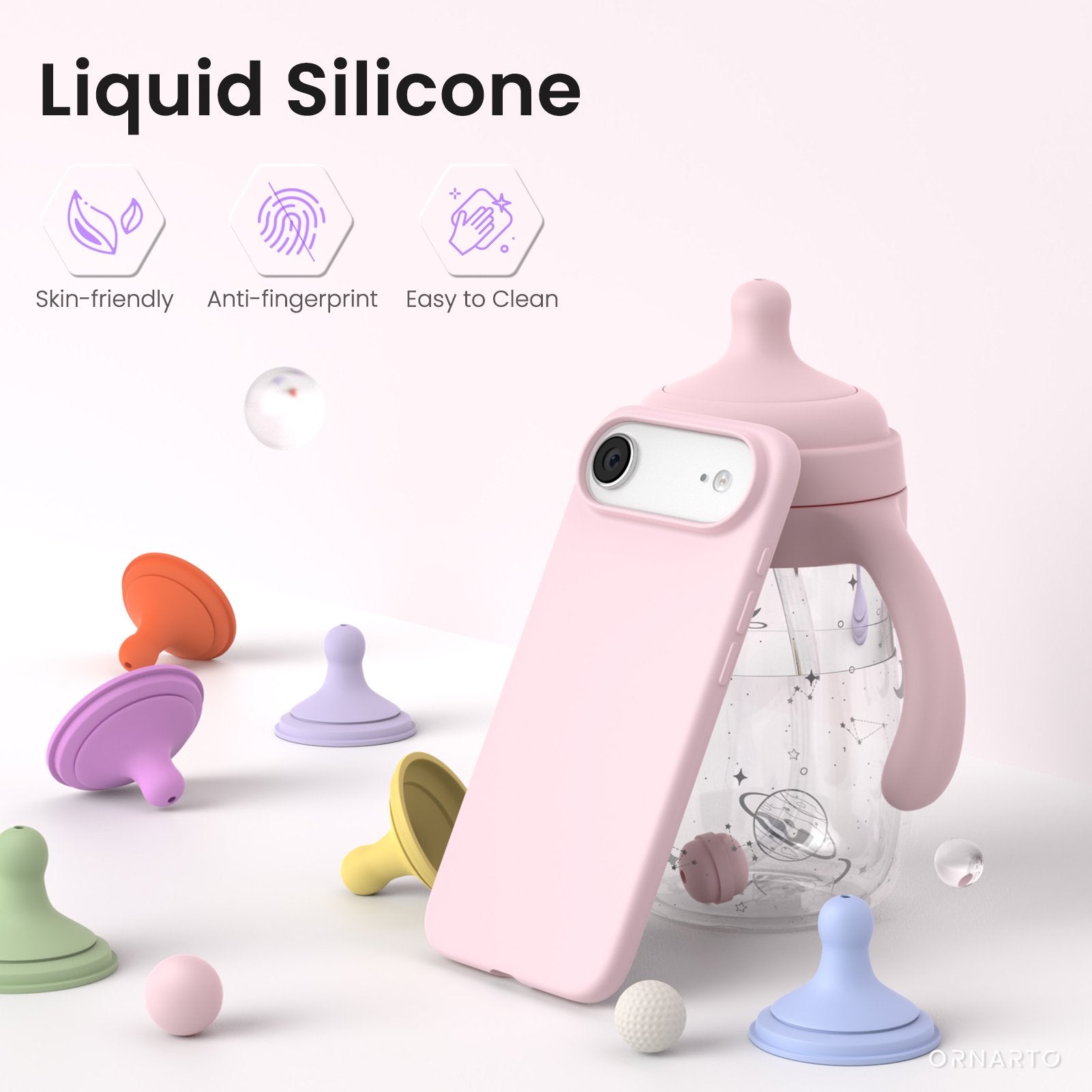 Liquid Silicone Case for iPhone 17 Series