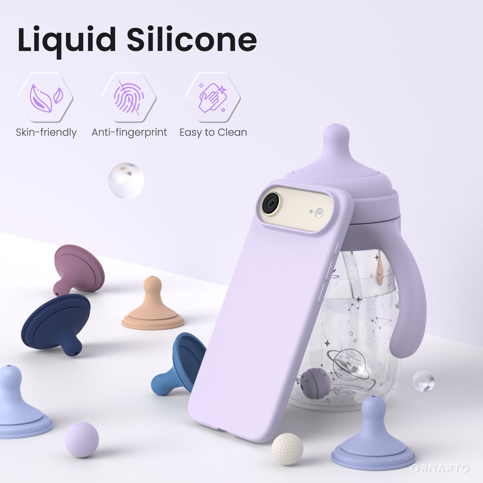 Liquid Silicone Case for iPhone 17 Series